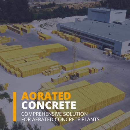 Aerated Concrete Plant